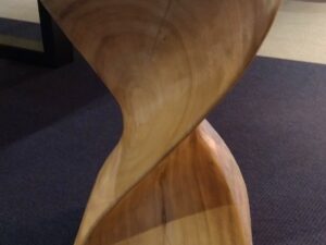 Taboret drewno egzotyczne #30502A M2