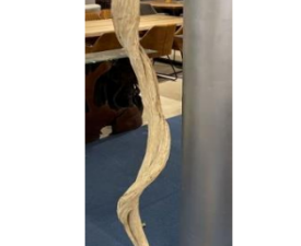Dekoracja z liany driftwood #24588a