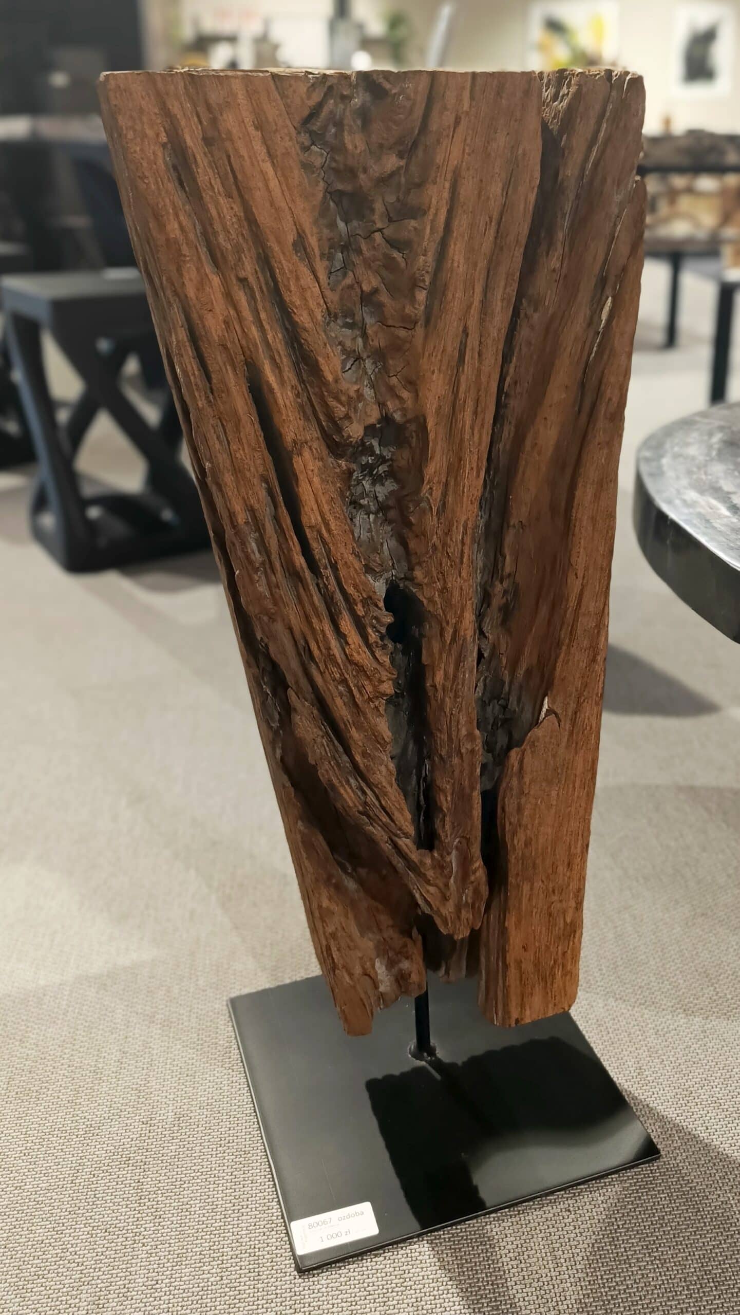 Dekoracja z pnia driftwood #80067 Dekoracja z pnia driftwood #80067