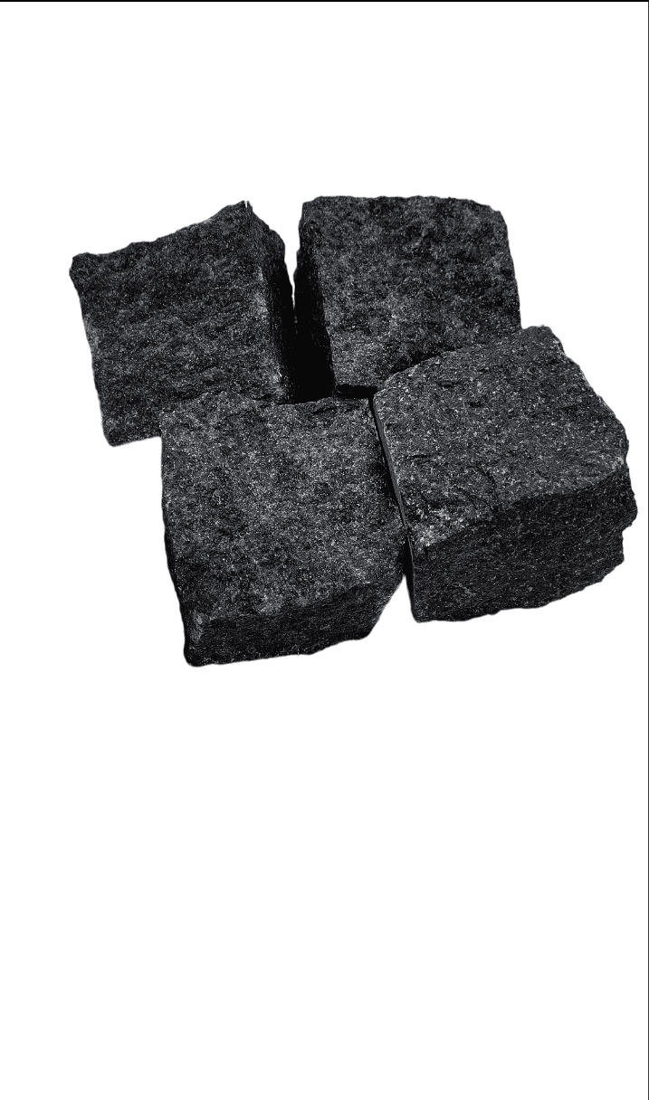 Kostka cięto-łupana gabro swedish black 6 x 6 Kostka cięto-łupana gabro swedish black 6 x 6